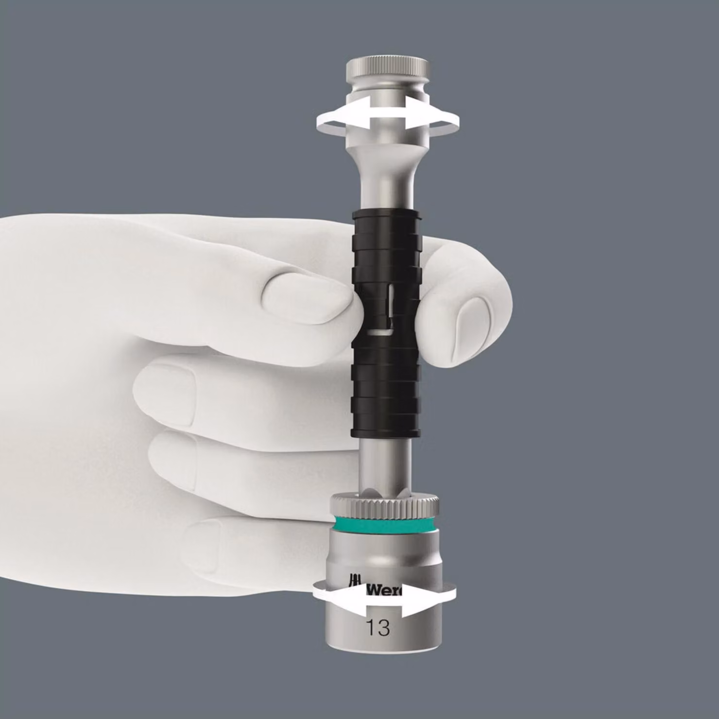Wera 8794 LA 05003526001 Bit extension bar Drive (screwdriver) 1/4 (6.3 mm) 150 mm 1 pc(s)