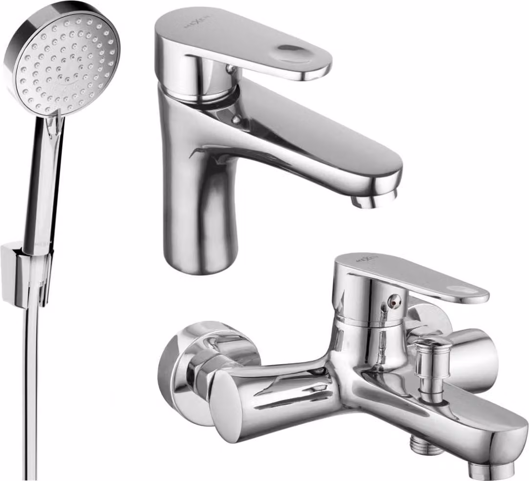 Mexen Kama R75 set da bagno, cromo - 72503R75-00