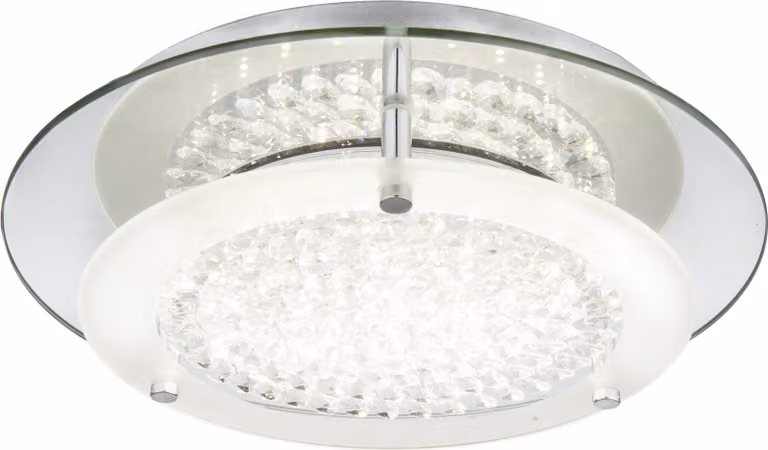 Globo Froo I, plafoniera a soffitto, cromata, 1 LED; codice prodotto: 49299-12
