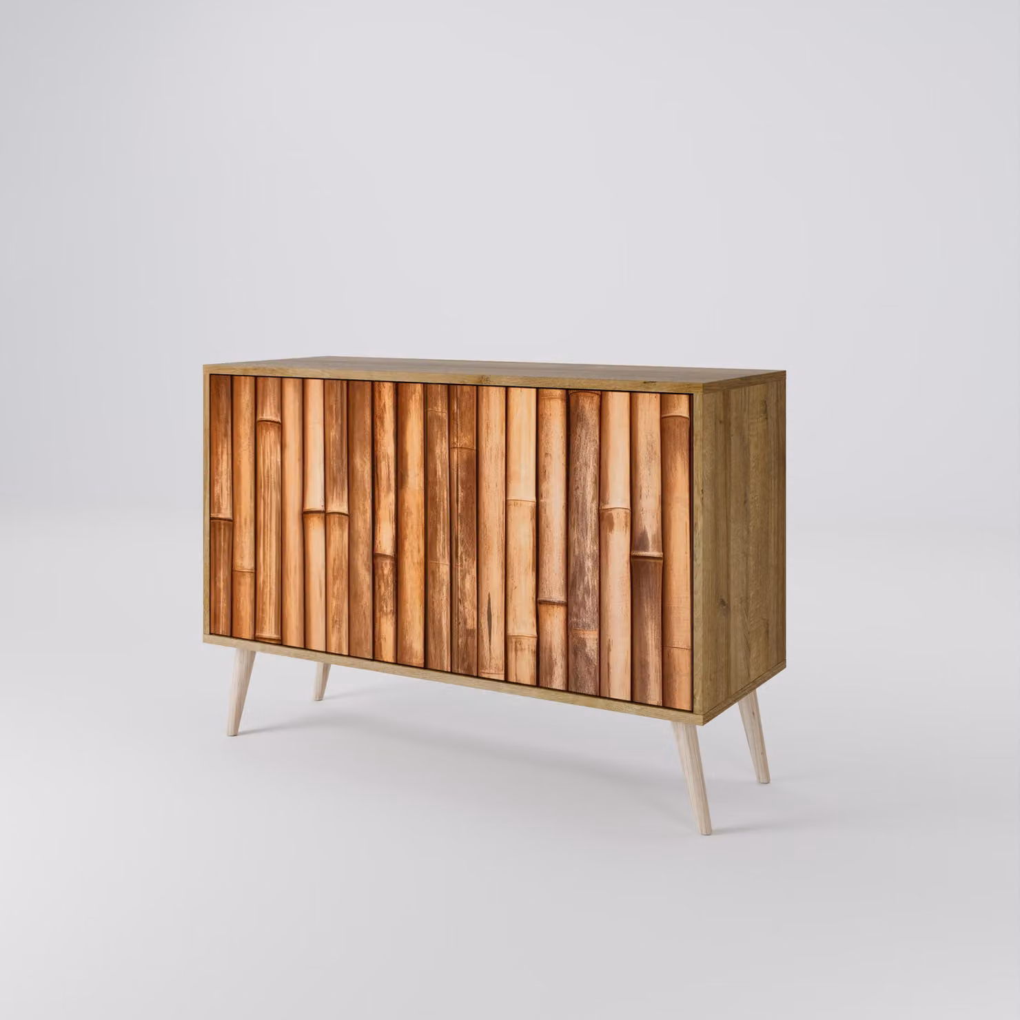 Cassettiera Spacerebels a 2 ante - credenza cassettiera - credenza alta - mobile guardaroba - soggiorno camera da letto - 57,5×111×42 (HxLxP)