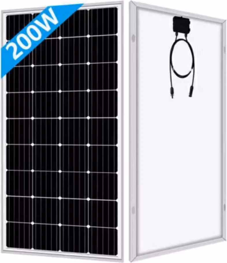 200W pannello solare 12V modulo solare monocristallino sistema solare fotovoltaico camper