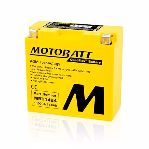 BATTERIA MOTOBATT AGM MBT14B4 13 AH