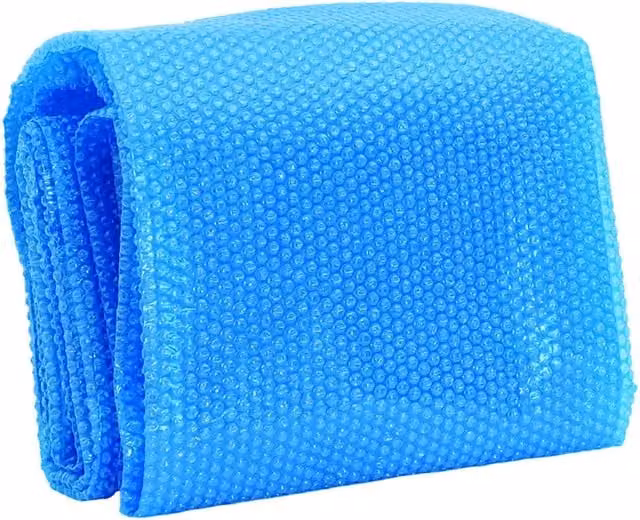 Copripiscina Rettangolare 1000x600 cm in PE Blu CFW5530268