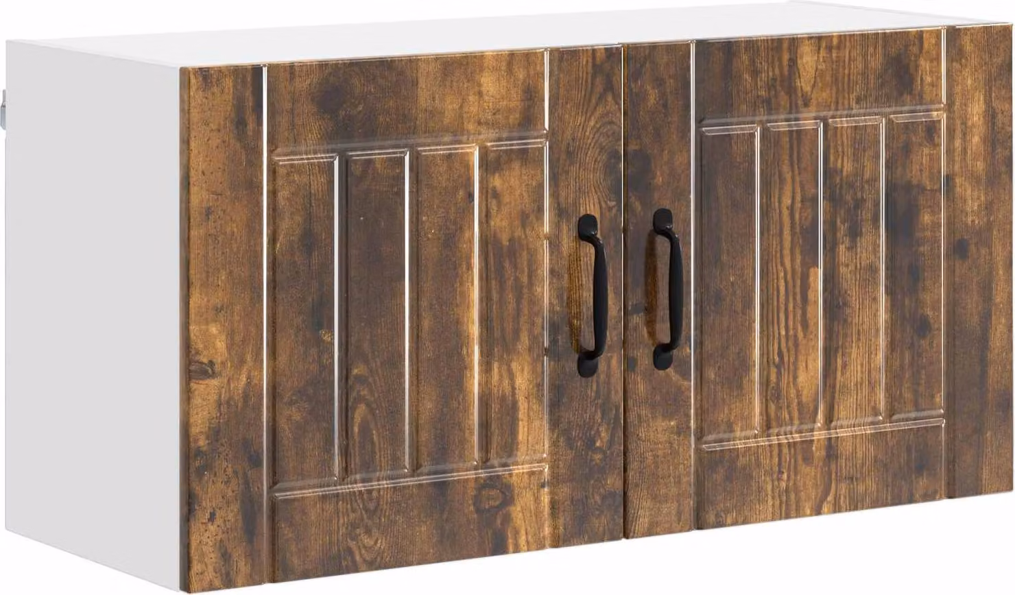 Armadietto a muro LUCCA Rovere Fumo 80 x 31 x 40 cm