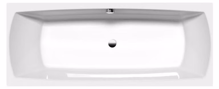 LILY vasca rettangolare con piedini 170x70x39cm, bianco