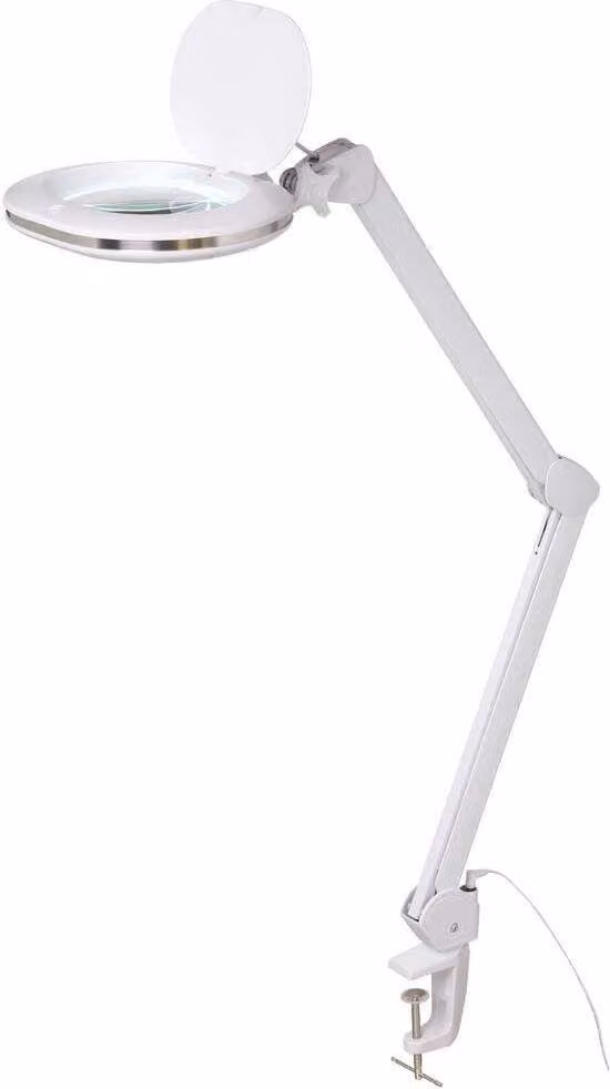 TOOLCRAFT TO-7497012 TOOLCRAFT 800 lm Lampada d'ingrandimento a LED con morsetto 3D 1,75x fattore d'ingrandimento=1.