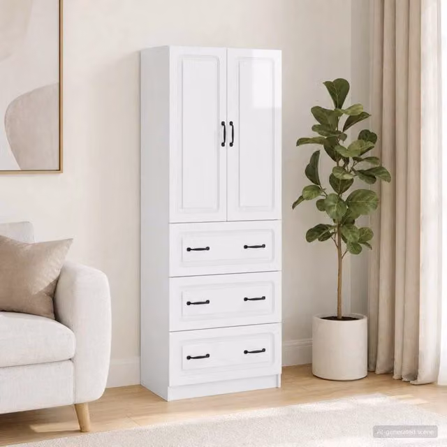 Set di armadi 2 pz 66 x 34,5 x 87 cm Legno ingegnerizzato 3416965