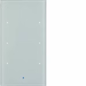 Berker 75143830 Sensore in vetro a 3 vie Comfort, bianco polare Sensore Berker TS