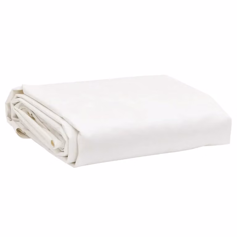 Telone in PVC bianco vidaXL 2,5x4,5 m 650 g/m²