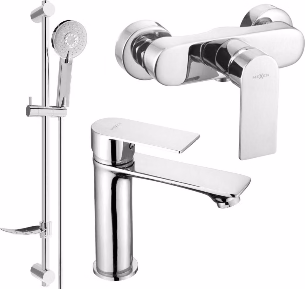 Mexen Royo DF40 set doccia, cromo - 72204DF40-00