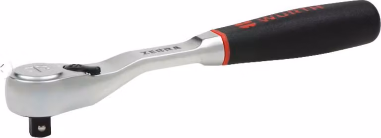 Würth Zebra Cricchetto professionale da 1/4 di pollice incapsulato antipolvere Cricchetto reversibile 071201403