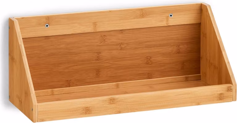 Scaffale da cucina BAMBOO per spezie, vassoio sospeso in bambù per piccoli oggetti - ZELLER