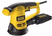 Levigatrice rotorbitale Stanley Fatmax FME440K da 480W colore giallo