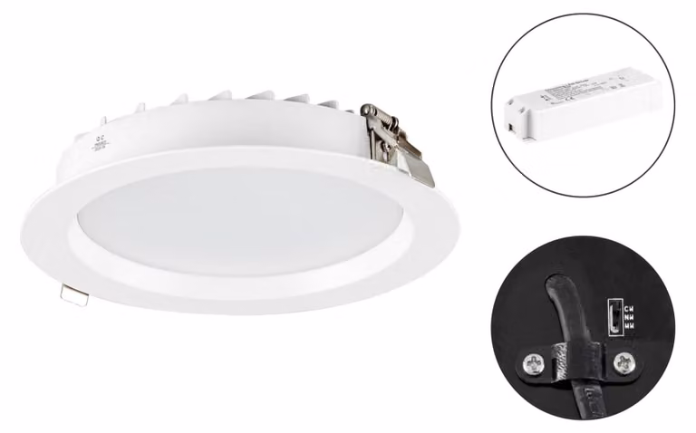 EVN LN54350125 Downlight LED IP54 dimmerabile