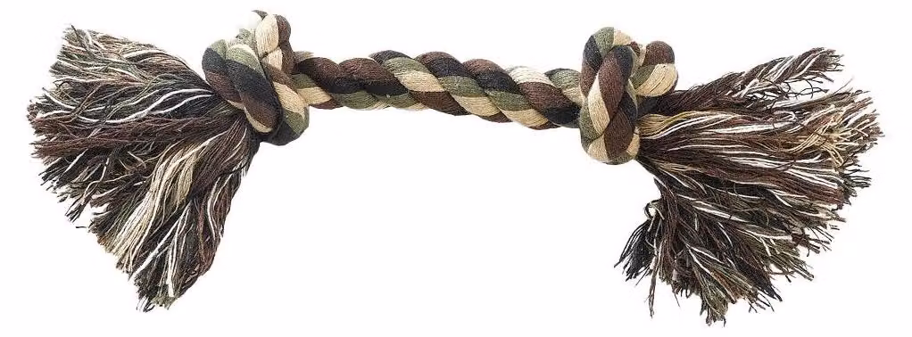GIOCO PER CANI 'CORTA ANNODATA E INTRECCIATA' Ø 2x26,7 cm