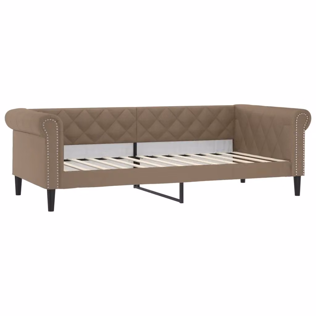 Letto da giorno vidaXL in similpelle beige L: 100 cm, P: 200 cm – 2