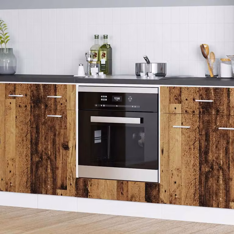 Armadio pensile da cucina moderno vidaXL in legno ingegnerizzato marrone con ante a battente L 60,0 cm x P 16,15 cm x H 46,0 cm