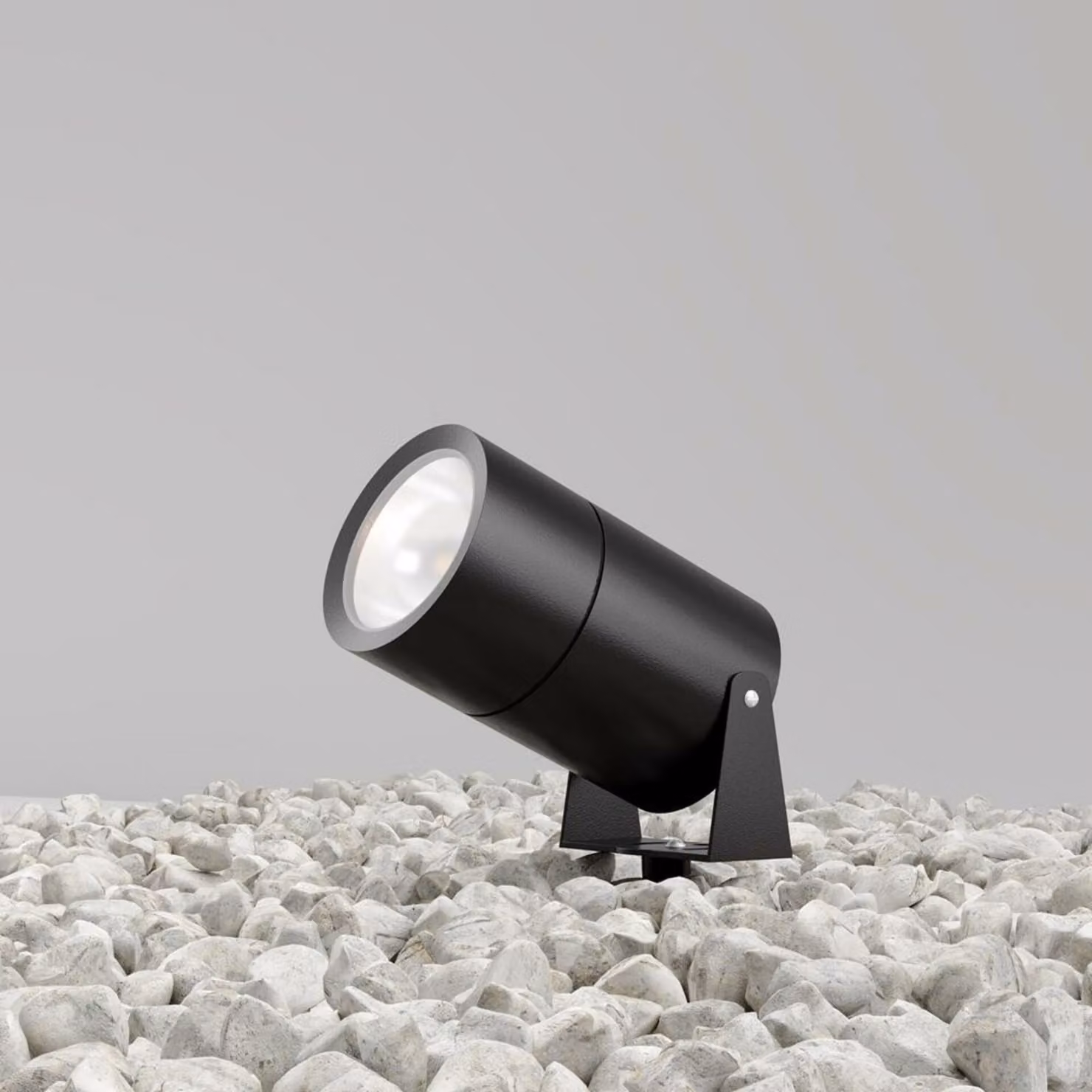 Faretto da giardino a LED da incasso nero 15W Bern Maytoni