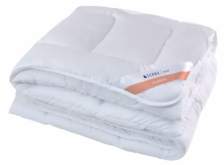 Piumino, piumino estivo 155x200 CLASSIC LETNIA Senna Home anallergico, leggero, bianco