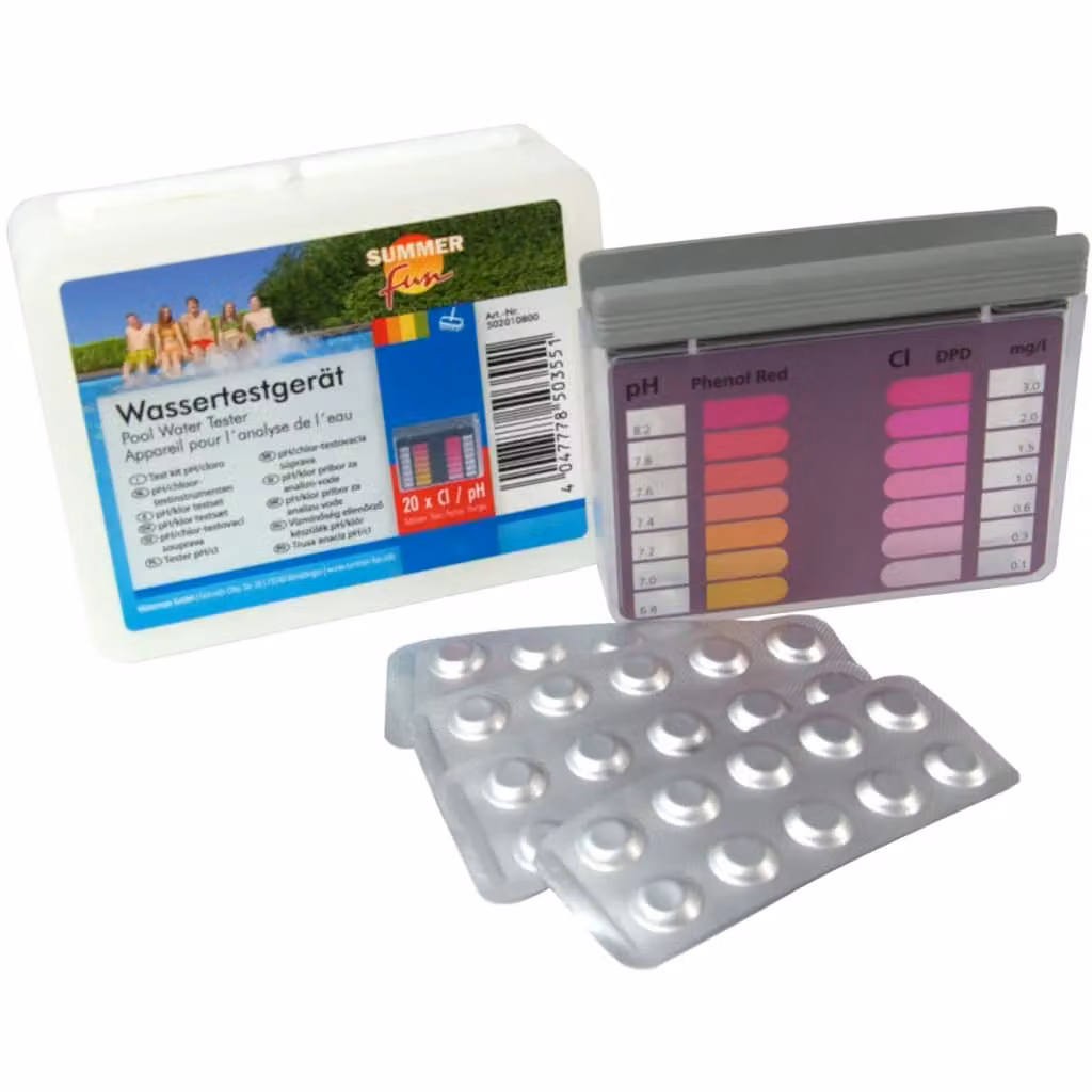 Summer Fun tester per acqua PH Cloro