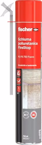 Schiuma Poliuretanica antifuoco 750 ml PU FS Fischer