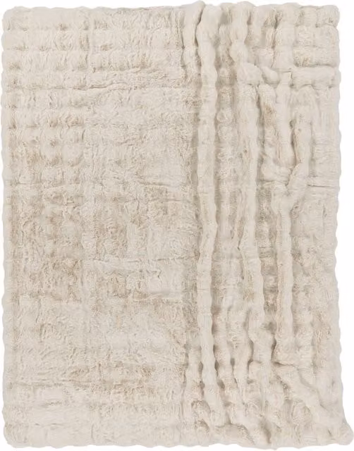 Coperta morbida Arnia crema 200x240 cm