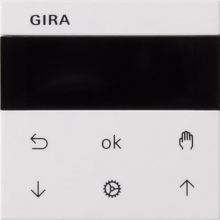 GIRA 536627 S3000 Jalousie- +Schaltuhr Display System 55 Reinweiß m (536627)