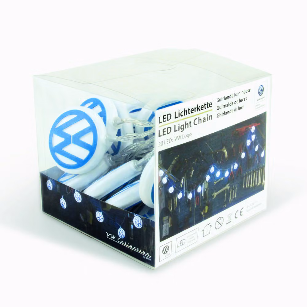 Ghirlanda luminosa, decorazioni natalizie, luci decorative, Natale, VOLKSWAGEN