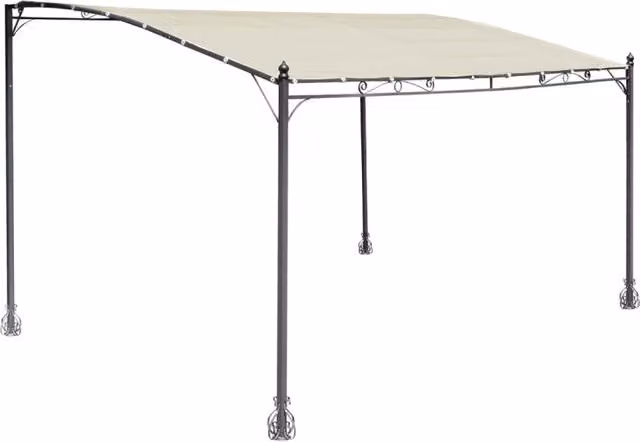Pergola a parete MOIA Kansas 4x3 mt