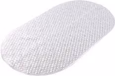 Tappeto antiscivolo per vasca da bagno Gedy SOLID Trasparente L: 69 cm, P: 38,5 cm, H: 0,7 cm