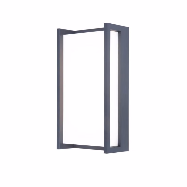 Lampada da facciata per esterni QUBO grigio Lutec 5193013118