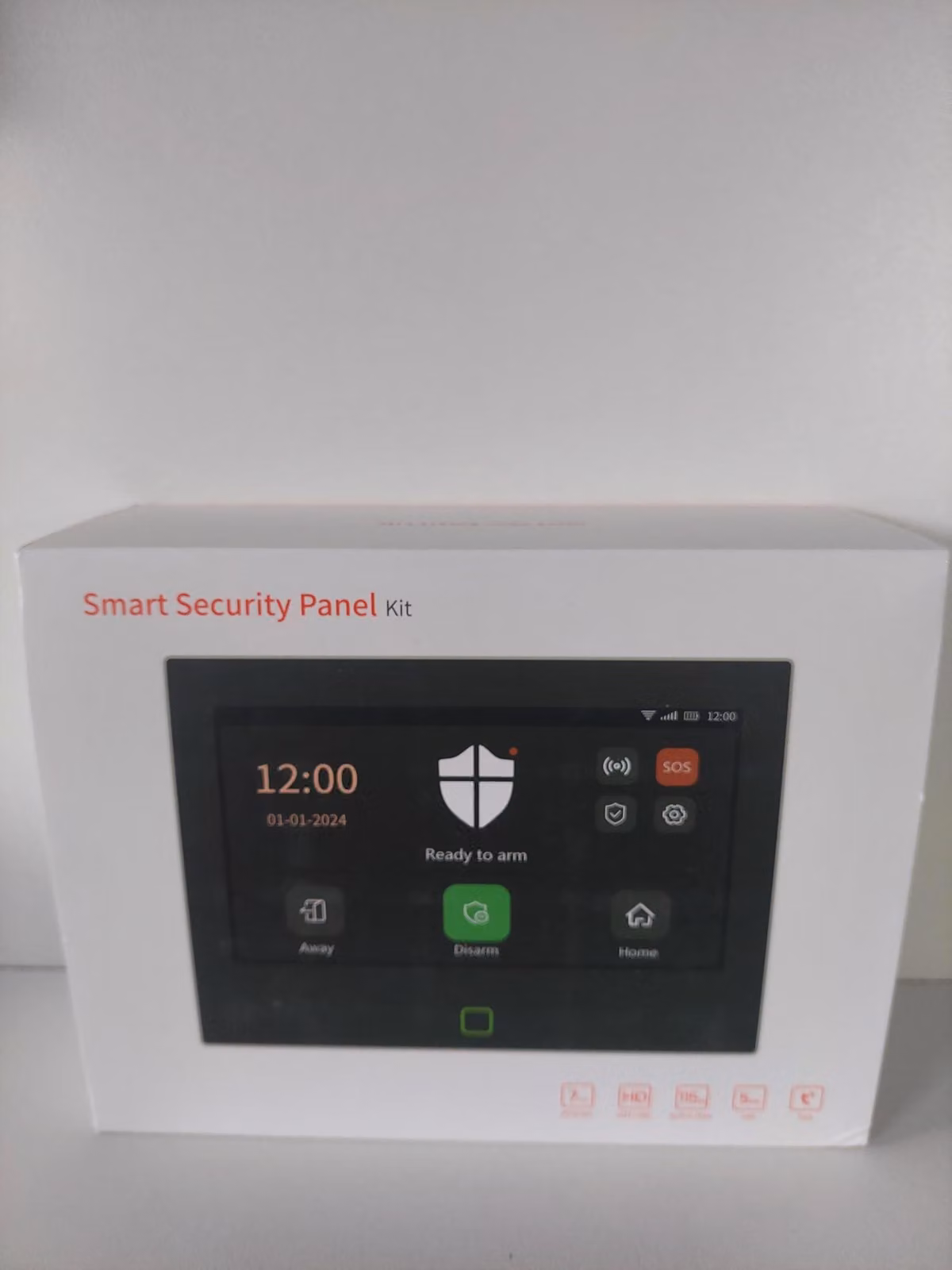 Videocitofono Wi-Fi con touchscreen e risoluzione 1080p - Angolo di visione di 110 gradi