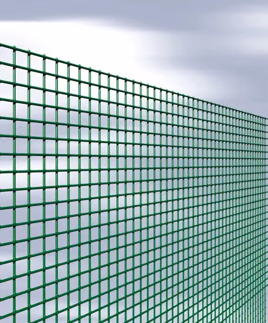 Rete Elettros Quadra Plast in Acciaio Zincato Rivestito in PVC Verde, Maglia 12x12 cm, Altezza: 150 cm, Lunghezza: 25 m