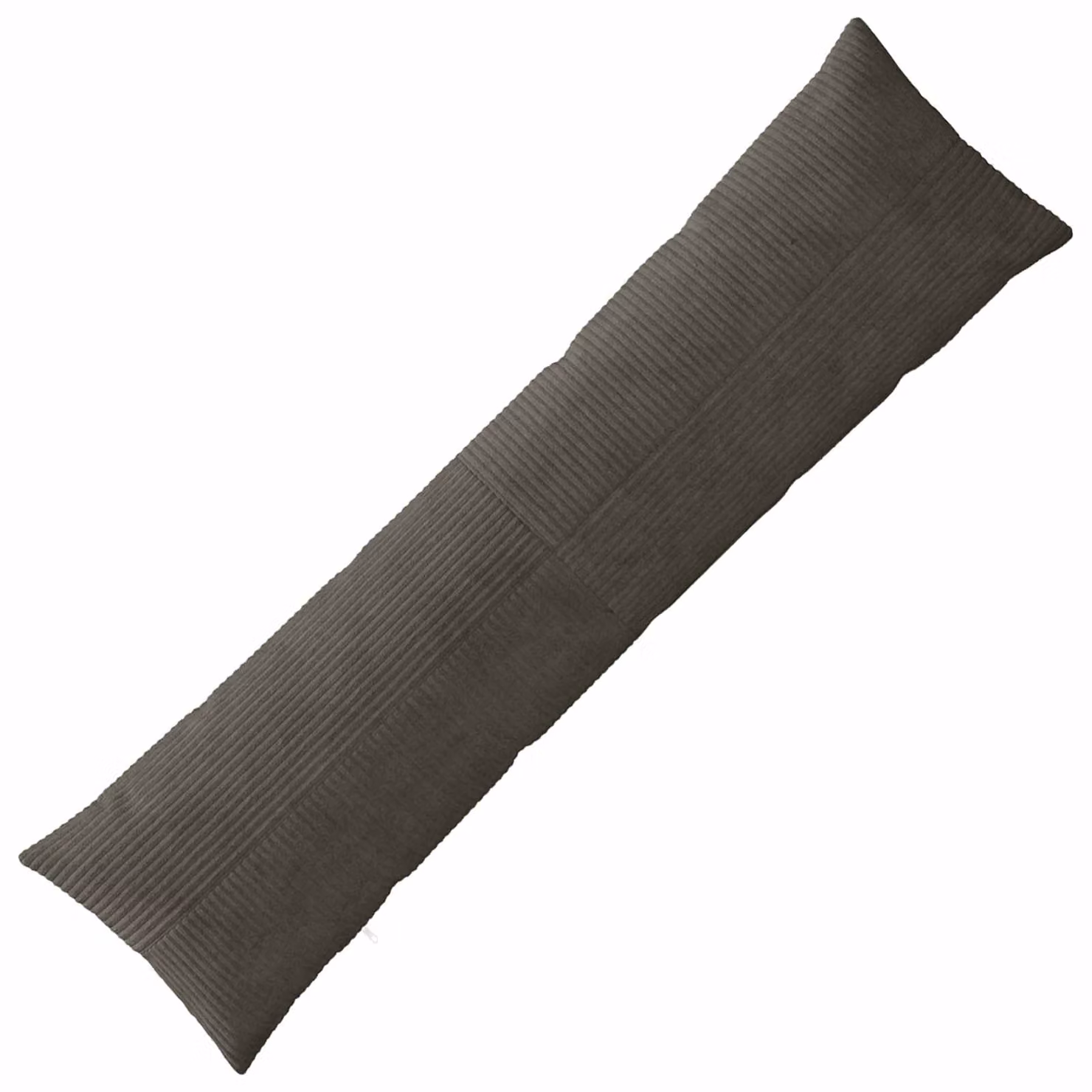 Federa ALMELO vidaXL in velluto a coste, colore Antracite, L 145 cm x P 40 cm
