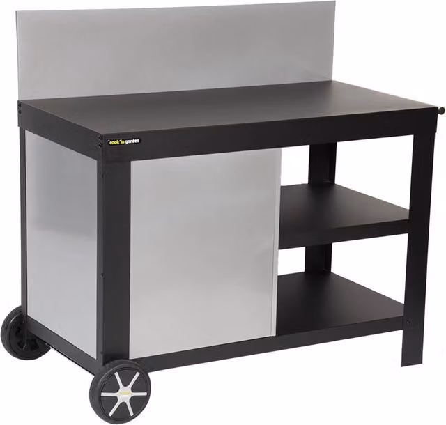 Credenza NOVA nera per piastra