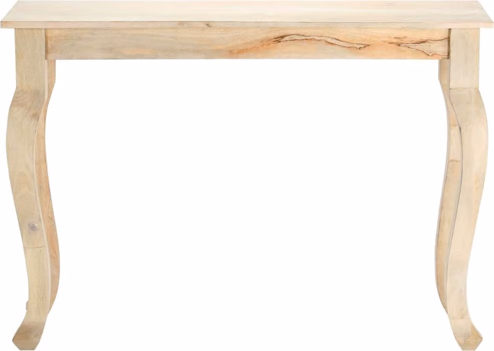 Consolle 110x35x77 cm in Legno Massello di Mango
