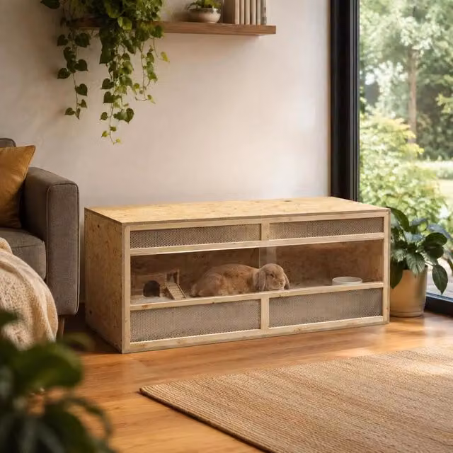 Terrarium Made Of Wood Material, 120x50x50 Cm