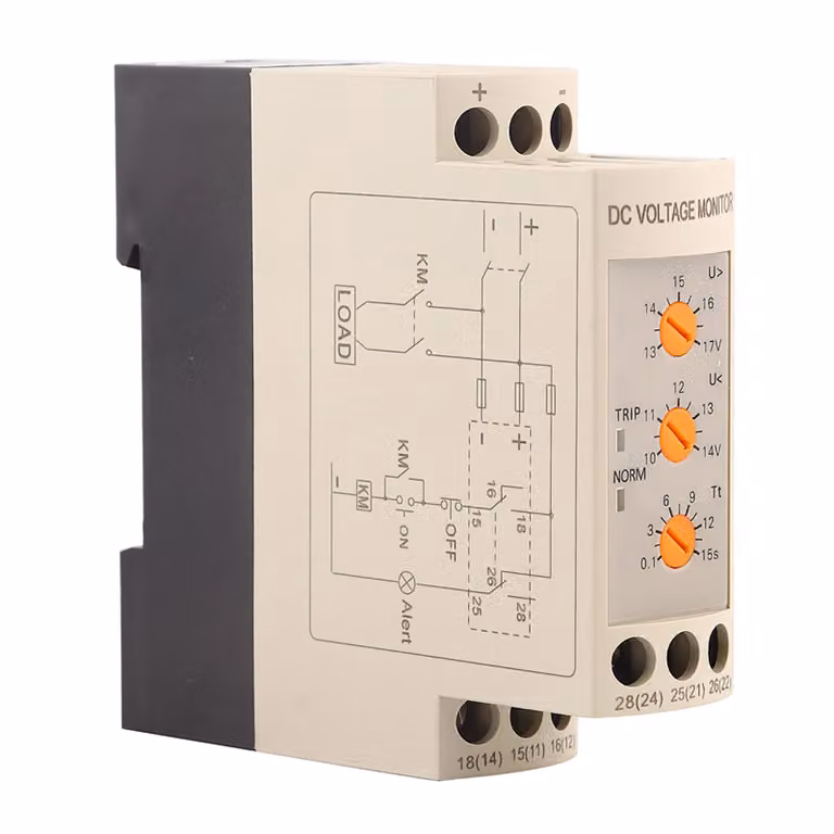 Relè di protezione da sovratensione e sottotensione DVRD (DC 12V)