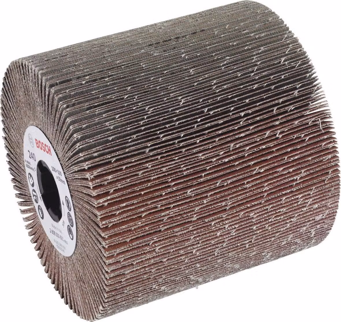 Tamburo di levigatura lamellare Bosch, 19 mm, 240, 100 mm 2608000601