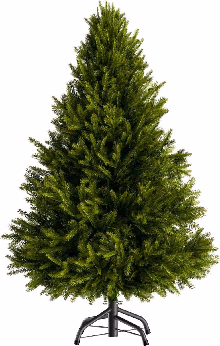 Albero di Natale artificiale da 6 piedi con 533 punte e supporto