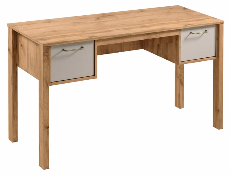Scrivania NORDIKO - Rovere Wotan / beige