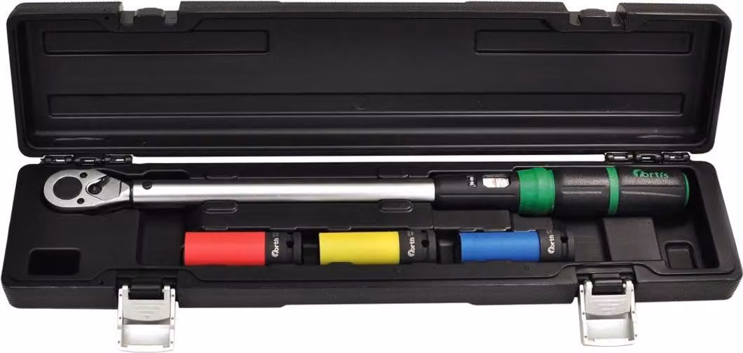 Set di chiavi dinamometriche 4 pezzi 40-200Nm 1/2 "FORTIS