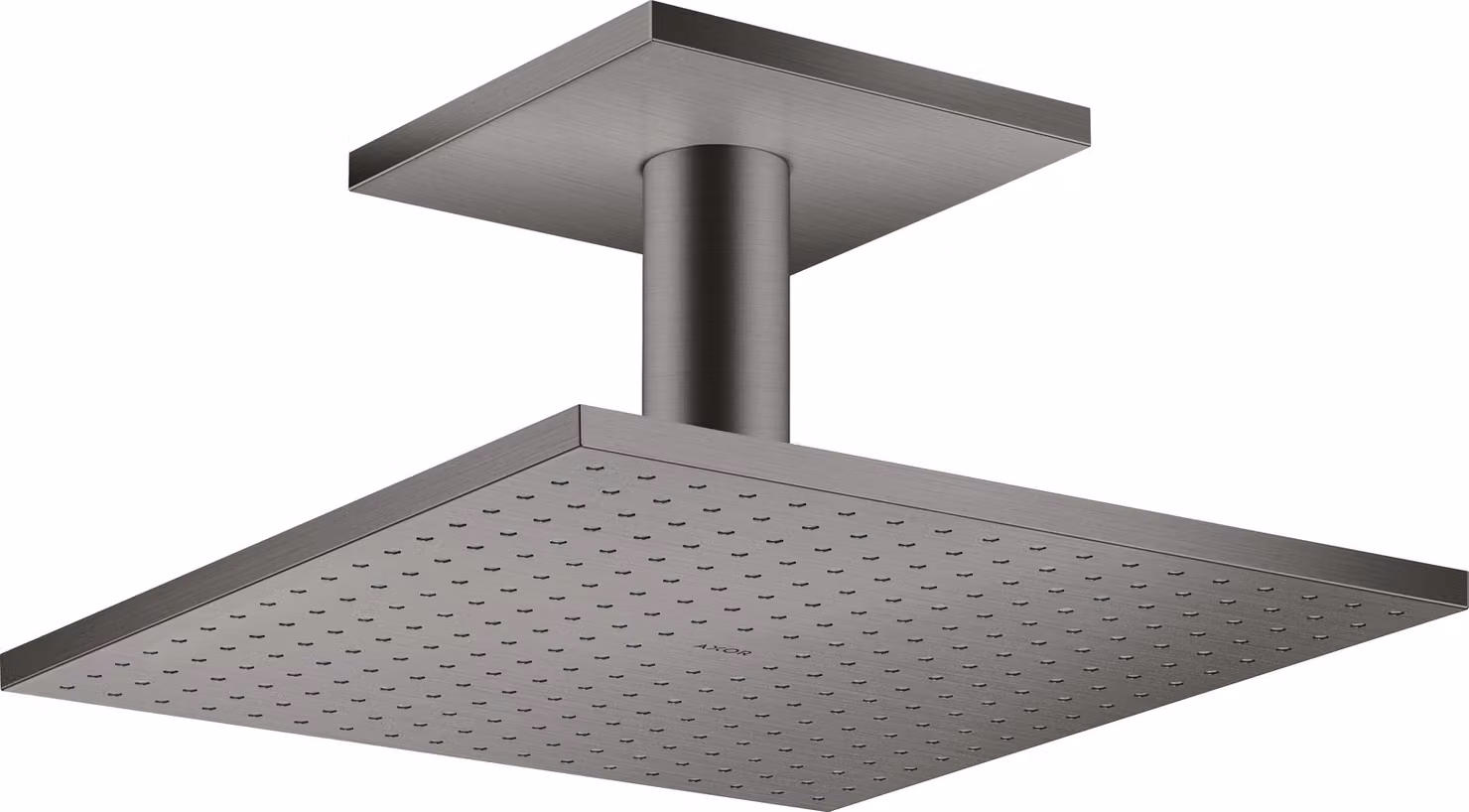 hansgrohe AXOR ShowerSolutions douchette suspendue 300/300 2jet, raccordement au plafond, 35320340, 35320340