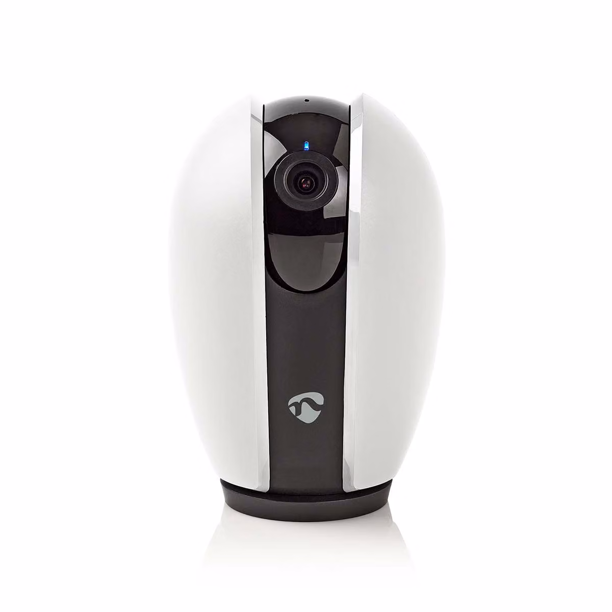 Telecamera SmartLife per interni | Wi-Fi | Full HD 1080p | Inclinazione panoramica | MicroSD (non inclusa) / Archiviazione cloud (opzionale) | Con sensore di movimento | Visione notturna | Grigio scuro / Bianco