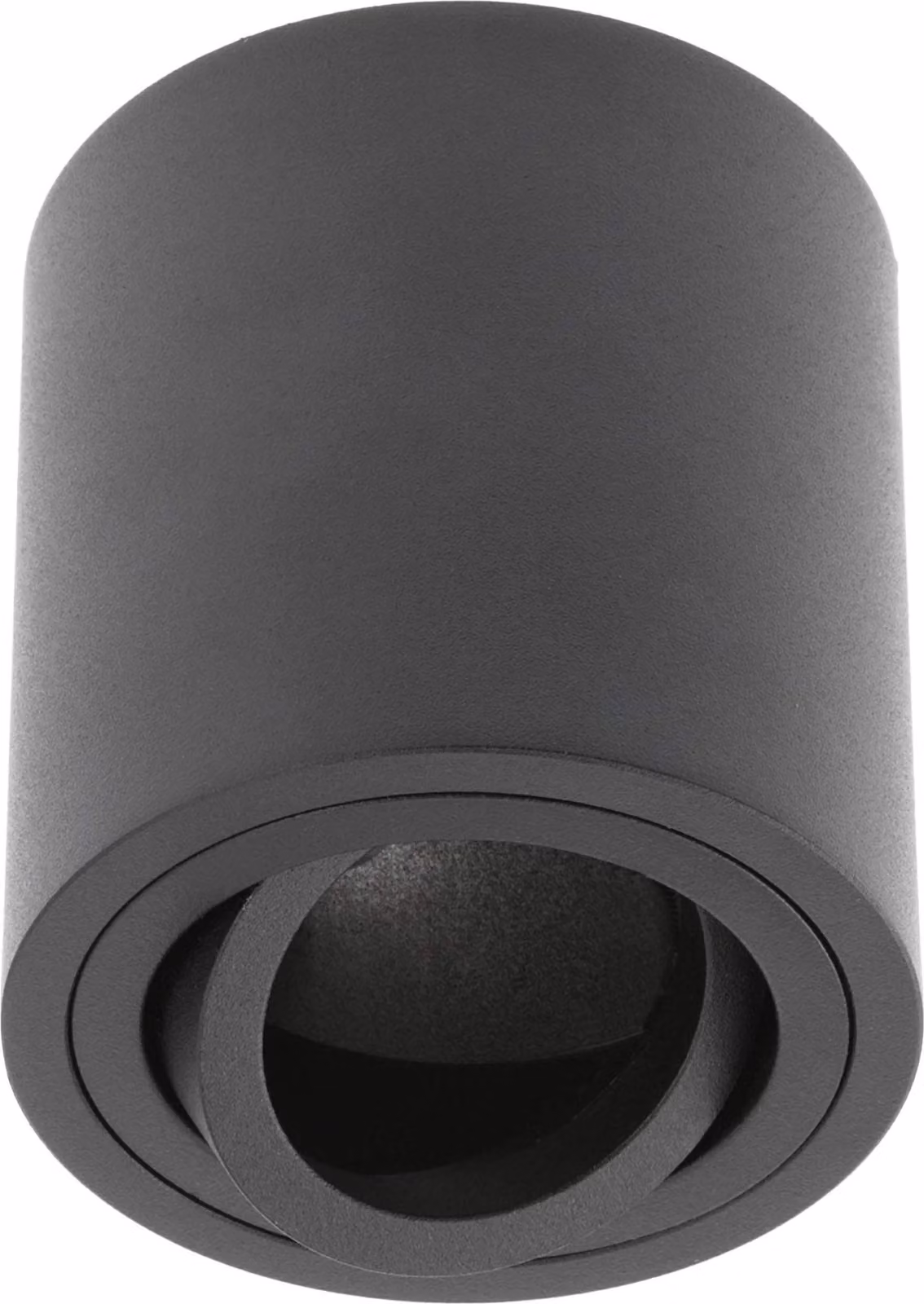 Plafoniera AVEIRO BIS nero 20W IP20 80x90mm rotonda OS-AVB8090OK1-00