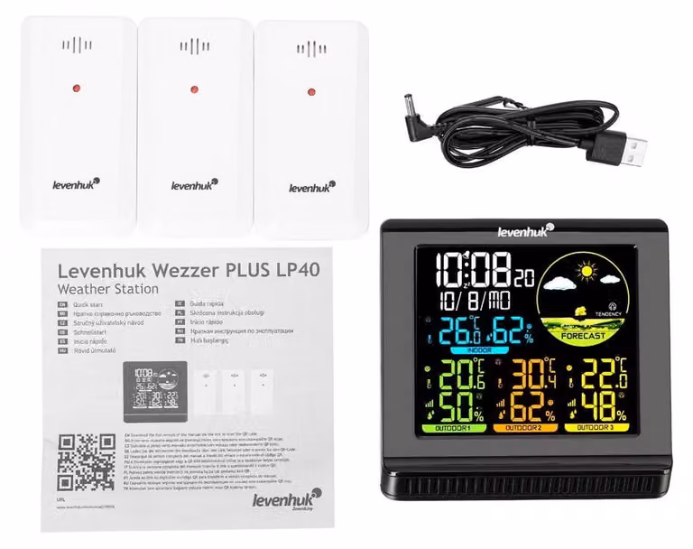 Levenhuk - 78894 - Wezzer PLUS LP40 Stazione meteo