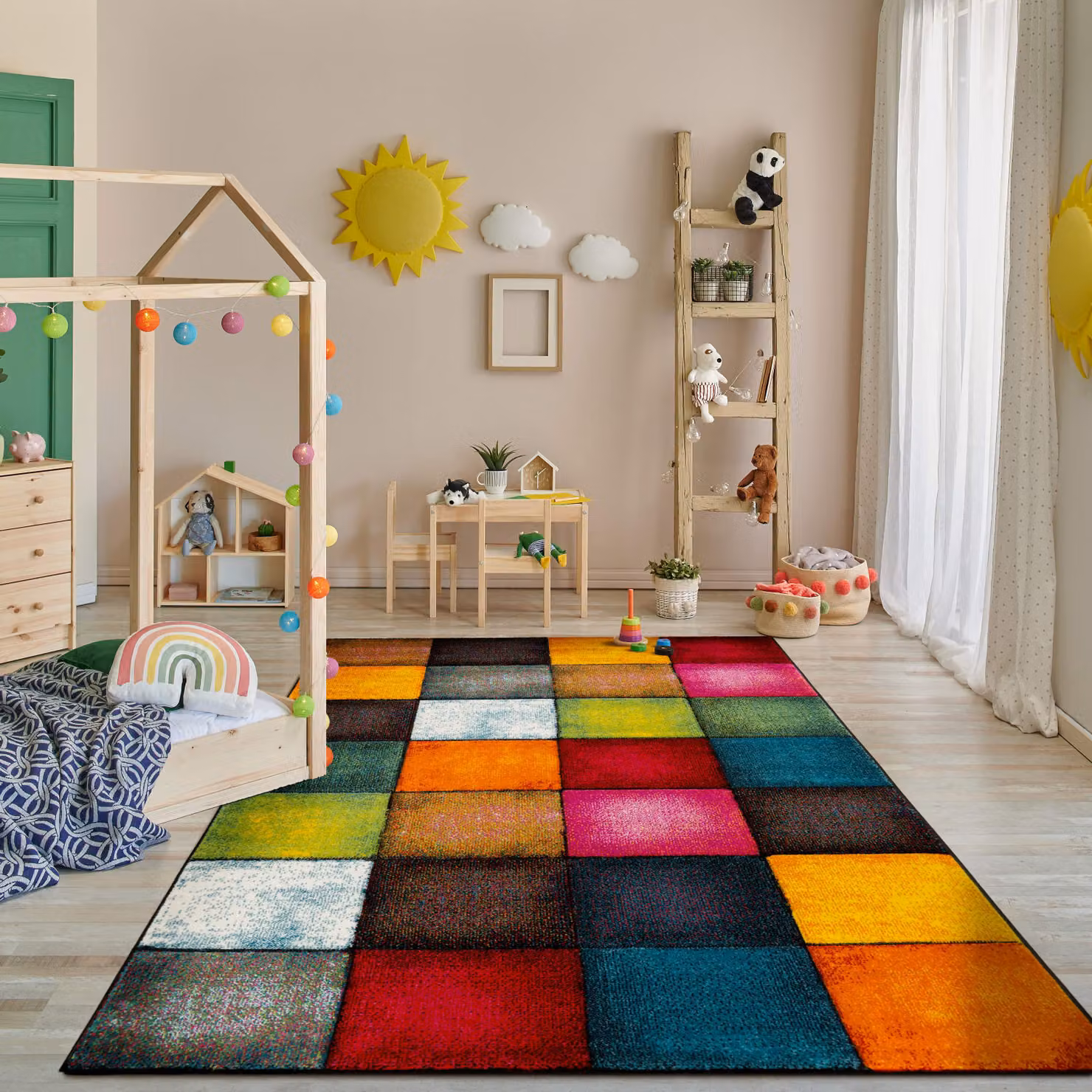 Tappeto moderno Samara multicolore L: 110 cm, P: 60 cm – 3