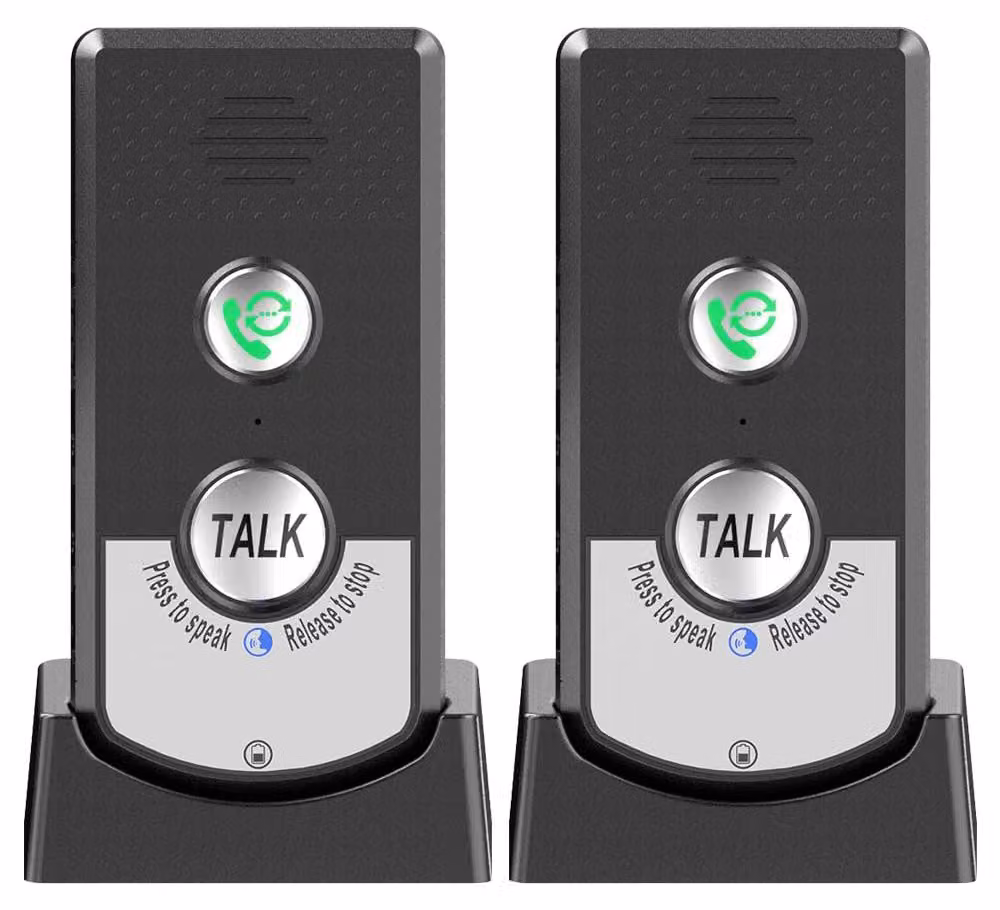 Interfono wireless, interfono intelligente con riconoscimento vocale, interfono wireless a due vie, comunicazione bidirezionale, telefono interfono per uso domestico, particolarmente adatto per pazienti