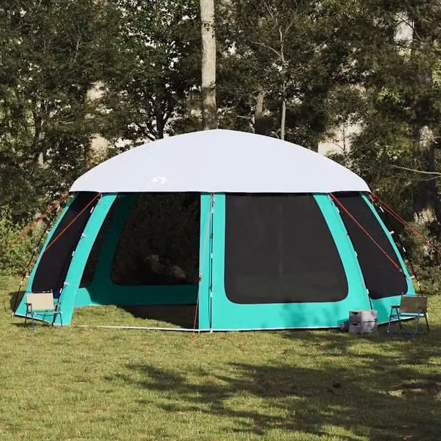 Tenda da piscina con Patta Rimovibile&Pareti in Rete-Tenda per Piscina 612x612 cm 913414