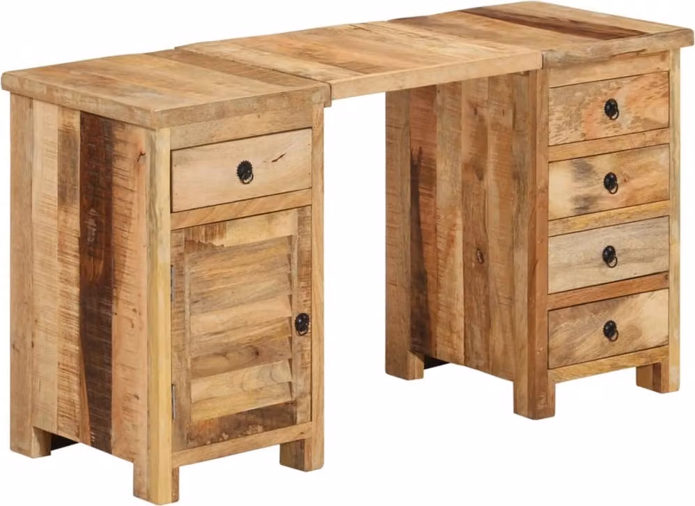 Maison Exclusive - Scrivania in legno massello di mango 140x50x77 cm